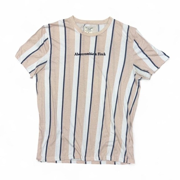 Abercrombie & Fitch Other - Vintage Abercrombie & Fitch‎ Men's Striped Relaxed Fit T Shirt